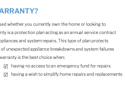 appliance warranty moline